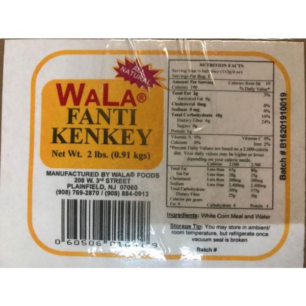 Wala Fanti Kenkey - 2 lbs