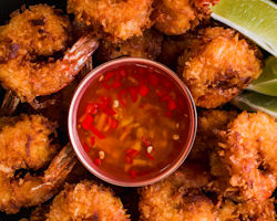 Fried Coconut Shrimps